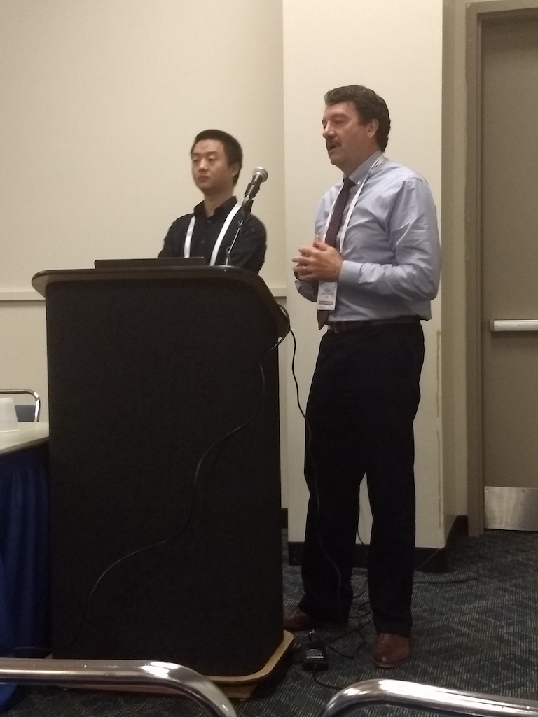 In Chesapeake Tri-Association Conference 2018 at Ocean City, Maryland, Dian from SERL and Bob from UOSA co-presented their collaborative research about using cerium salt as an economical precipitant for struvite control and effective dewatering of anaerobic digestate
