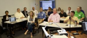 Read more about the article On July 24, 2018, the first CAWRI meeting was held at the Occoquan Laboratory, Manassas, Virginia. Representatives from nine utilities attend the meeting. Seven faculty members presented their research. The participants discussed the issues about research needs and center operation and development.