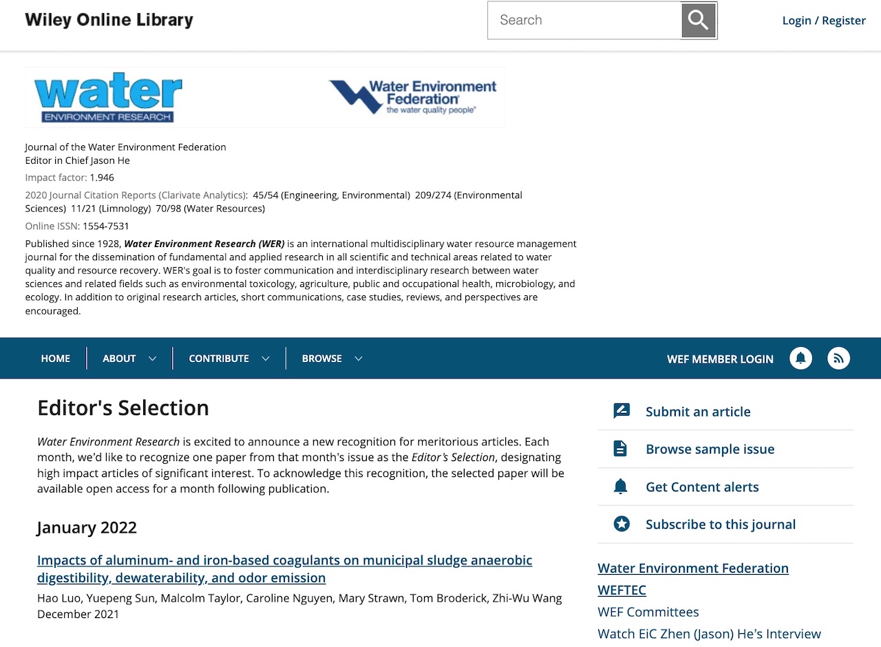 4/1/2022 Hao’s paper is recognized as the January 2022 Editor’s Selection. 4/1/2022 Hao’s paper is recognized as the January 2022 Editor’s Selection.